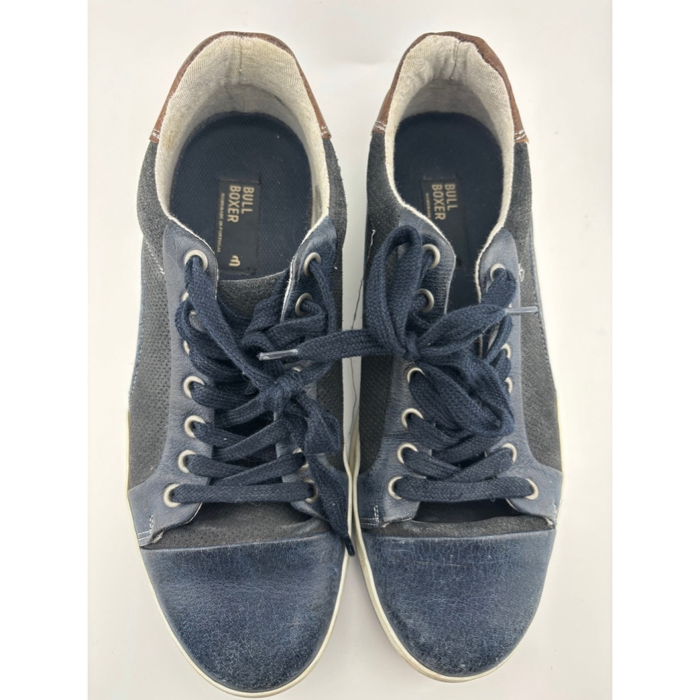 Men's Bull Boxer Sneakers, Size 8, Blue